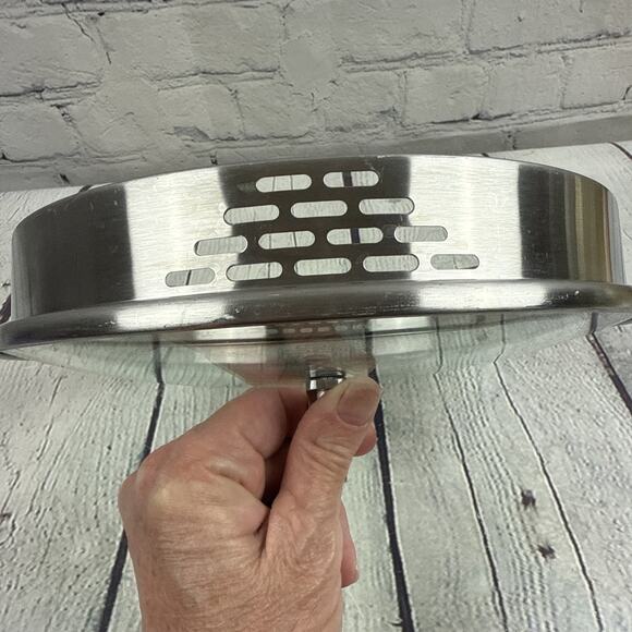 Calphalon 8.25" Clear Glass Replacement‎ Straining Lid - Picture 6 of 7